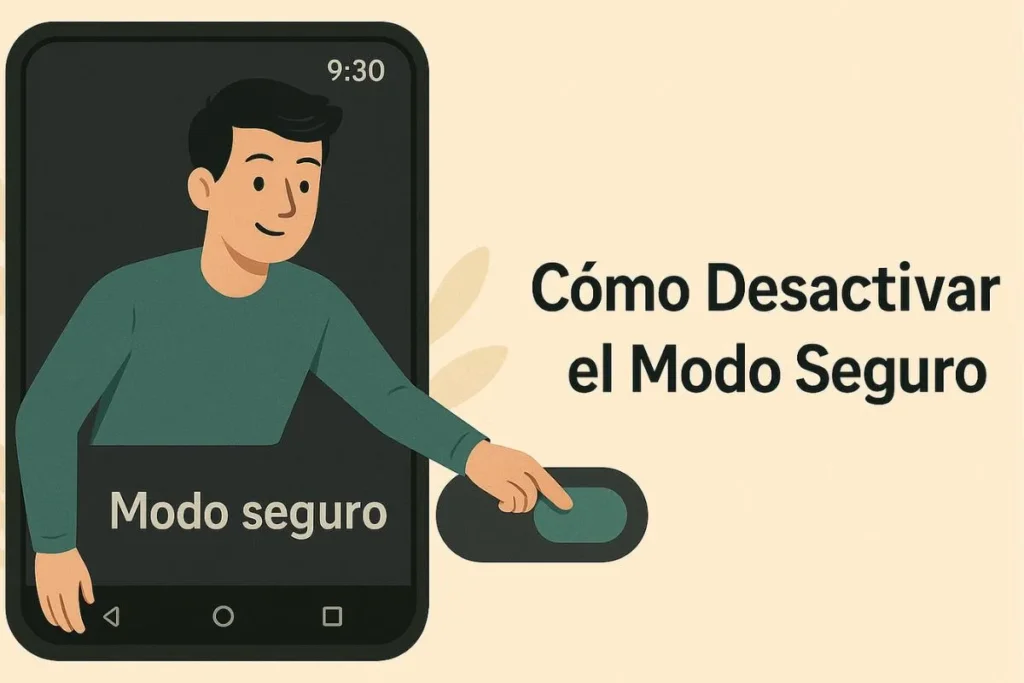 Cómo quitar el modo seguro