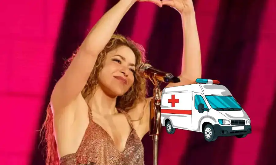 Shakira fue internada en un clinica en Lima