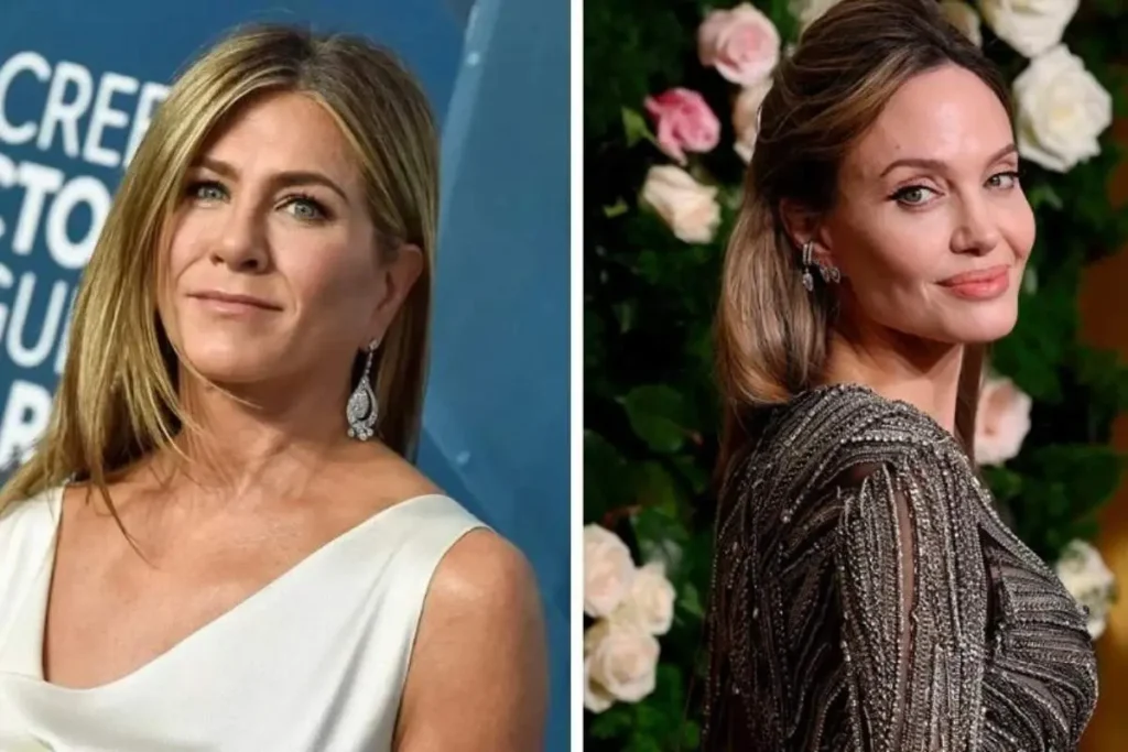 Charla entre Jennifer Aniston y Angelina Jolie por Brad Pitt