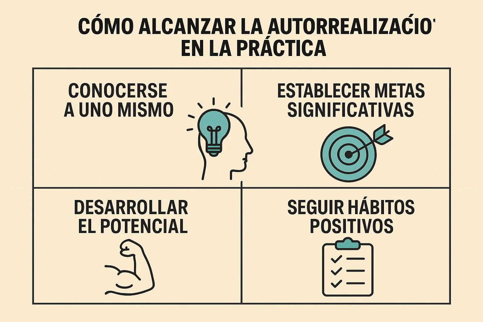 Autorrealización en la práctica