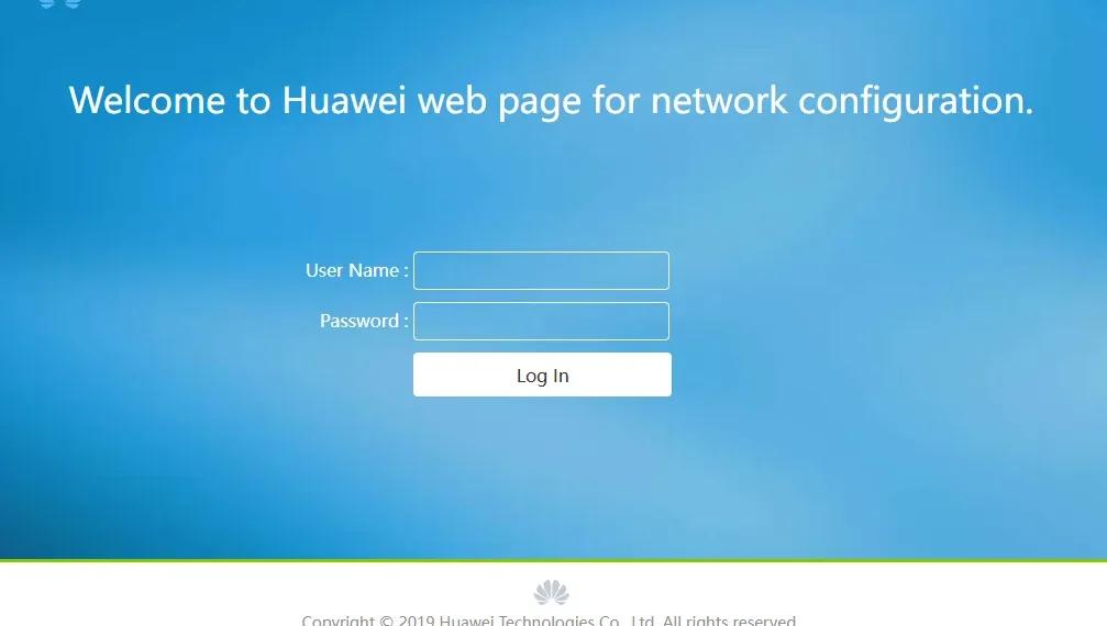 router Huawei