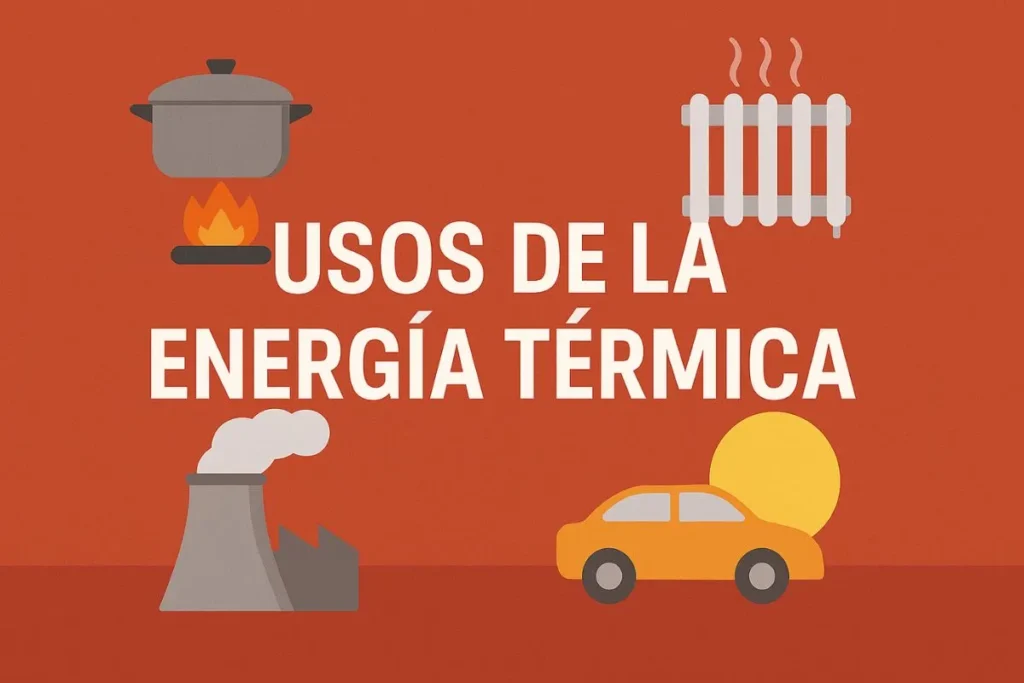 En qué se utiliza la energía térmica