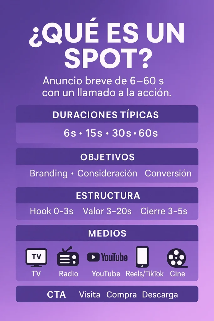 Tipos de spot publicitario