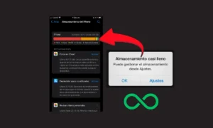 Almacenamiento ilimitado en iPhone