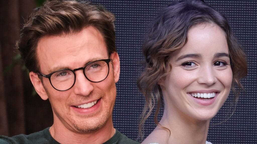 Chris Evans y su esposa Alba Baptista