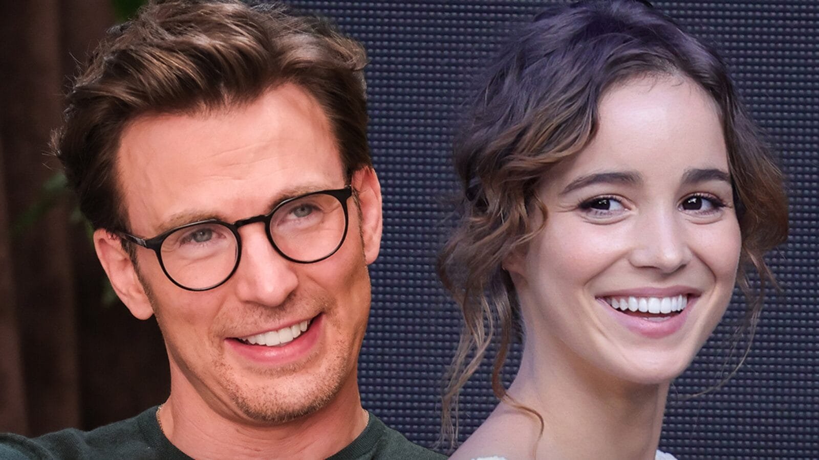 Chris Evans y su esposa Alba Baptista