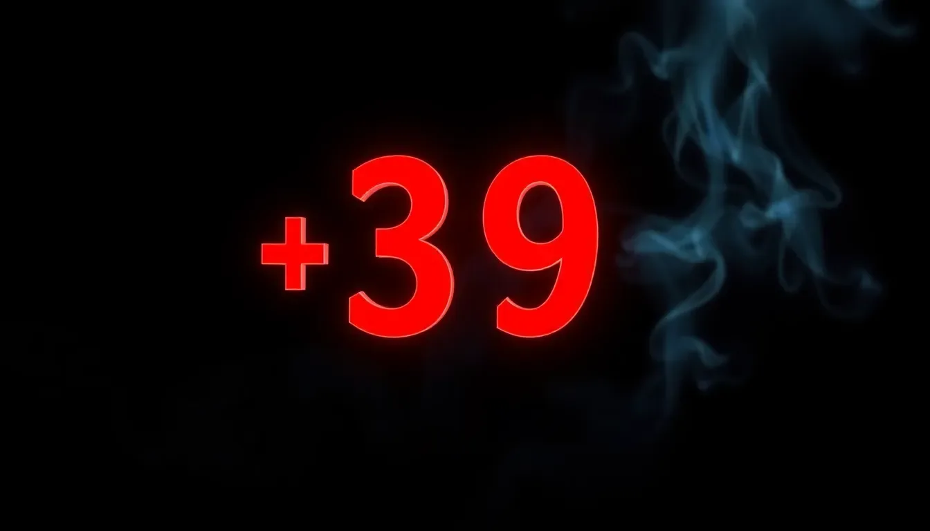 El prefijo +39 es una estafa