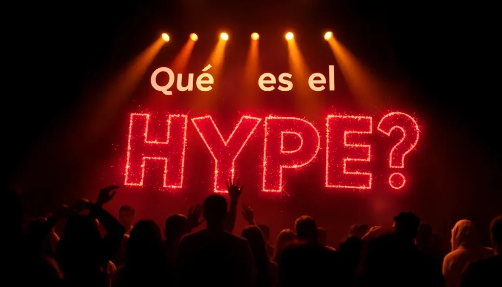 Qué es el hype
