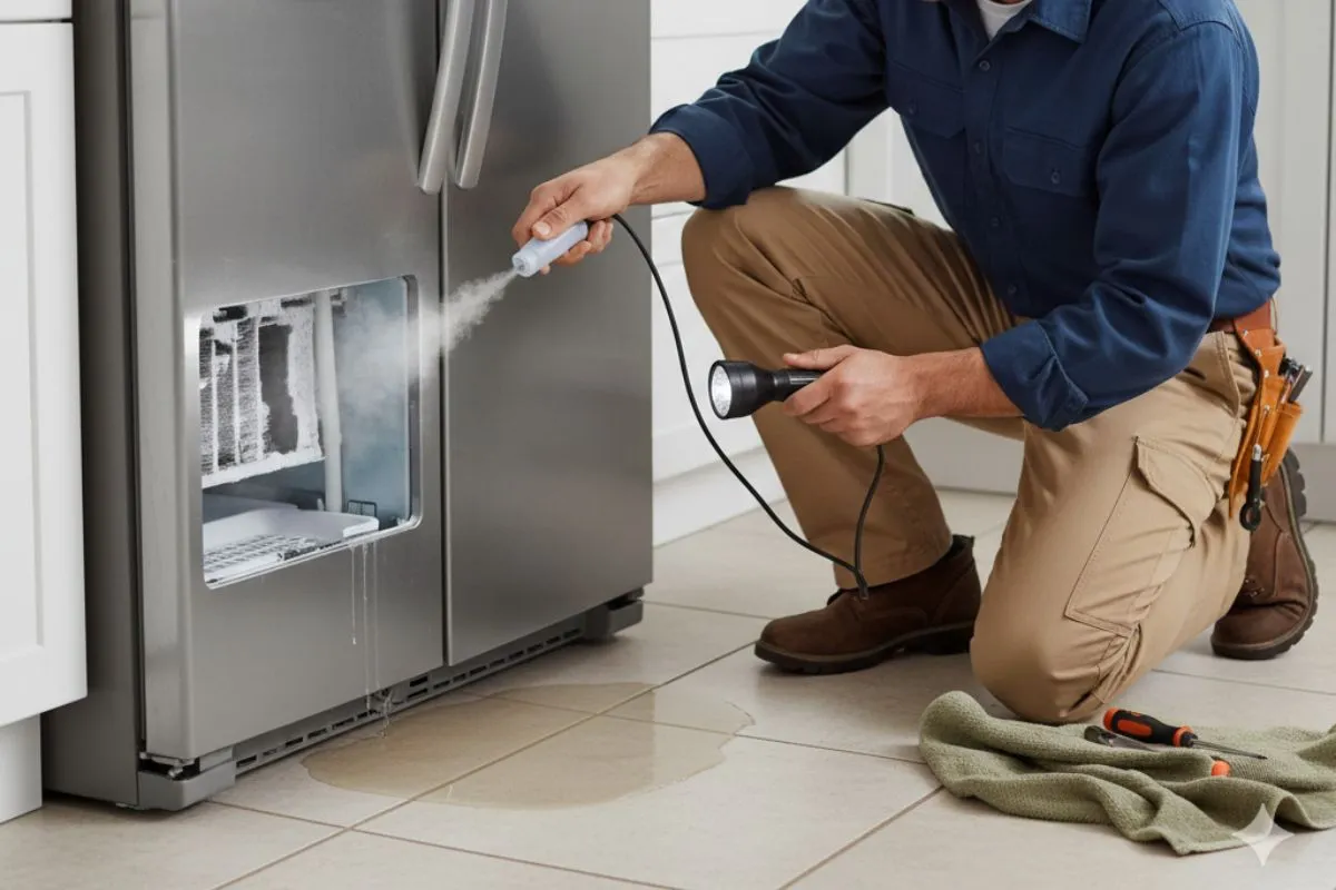 Por que mi refrigerador tira agua