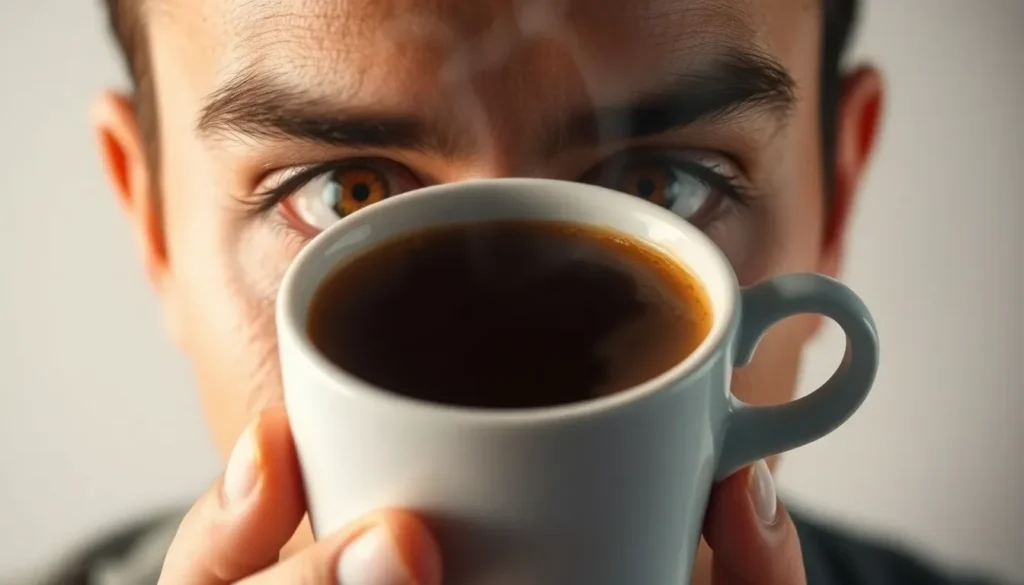 Consumir café instantáneo