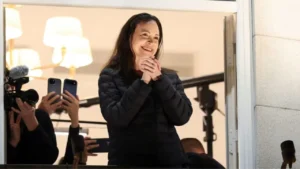 María Corina Machado realiza su primera aparición pública en Oslo