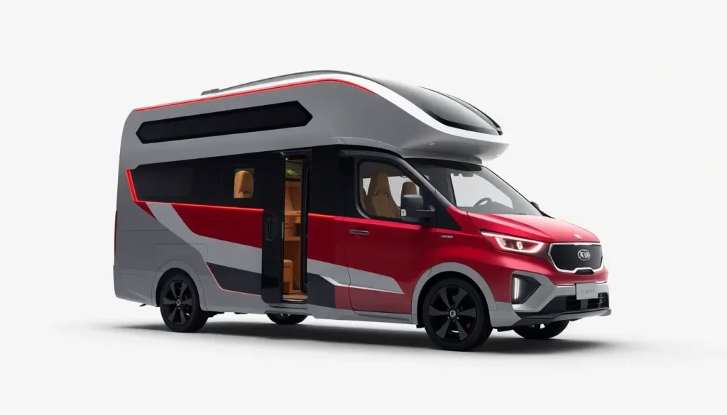 Kia Motorhome 2026 al descubierto