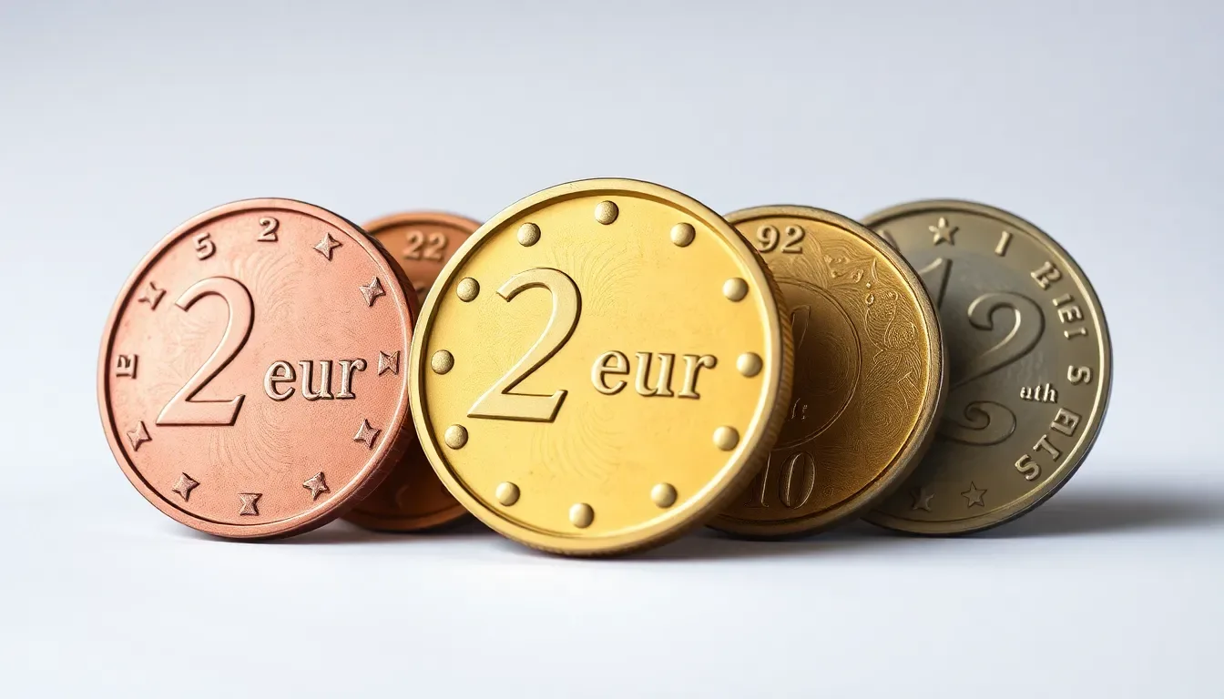 Las 25 monedas de 2 euros con más valor