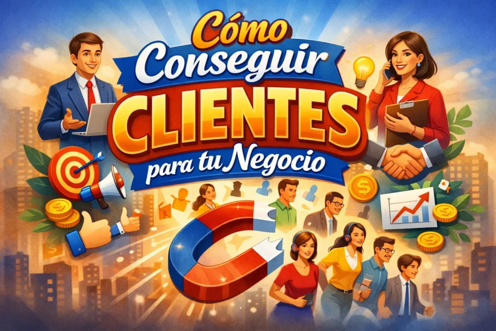 Cómo conseguir clientes para tu negocio