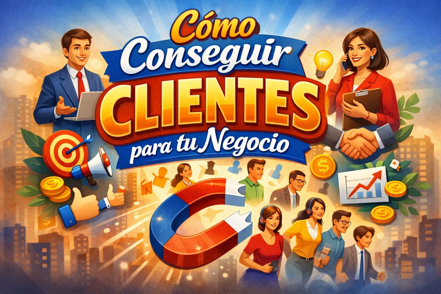 Cómo conseguir clientes para tu negocio