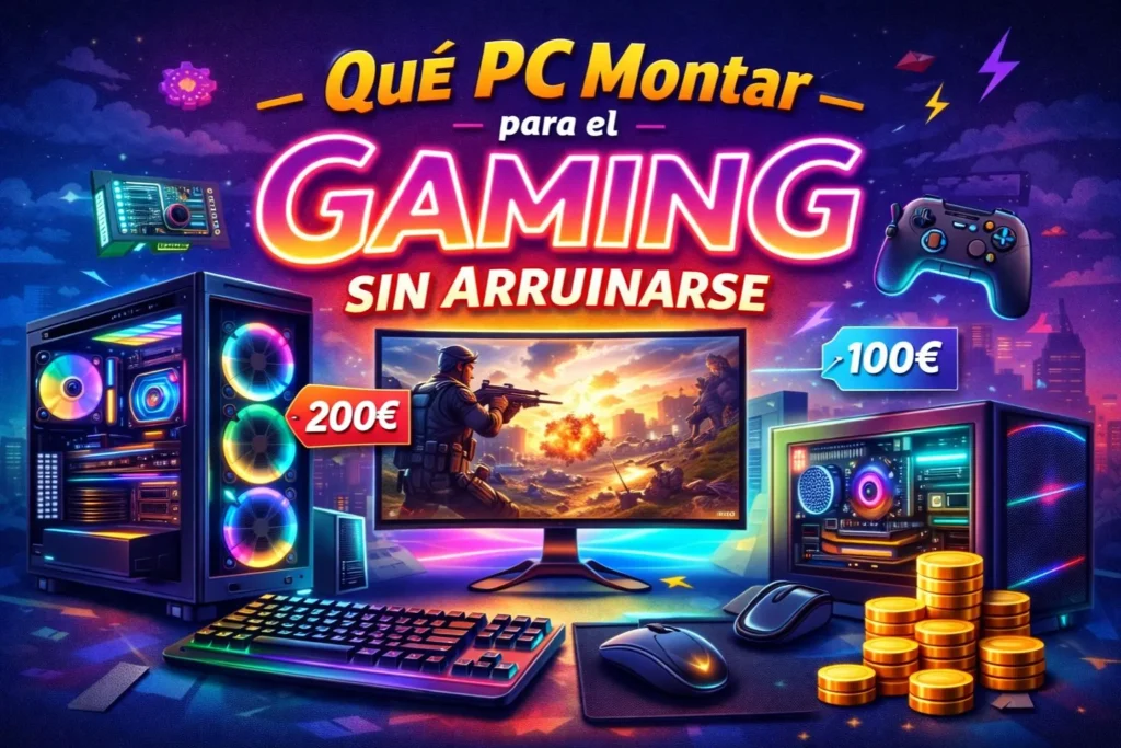 Que pc montar para el gaming sin arruinarse