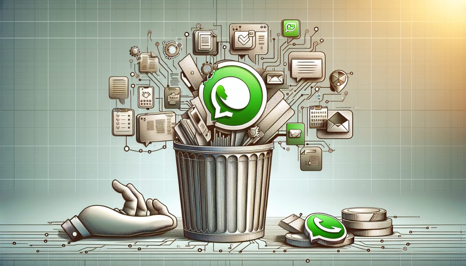 Dónde está la papelera de WhatsApp y cómo recuperar archivos y chats