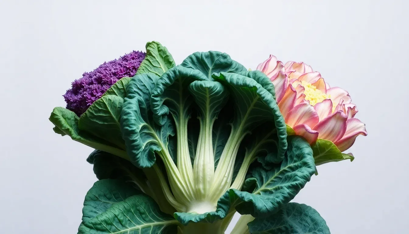 coliflor, el brócoli y la col son variedades de la misma planta