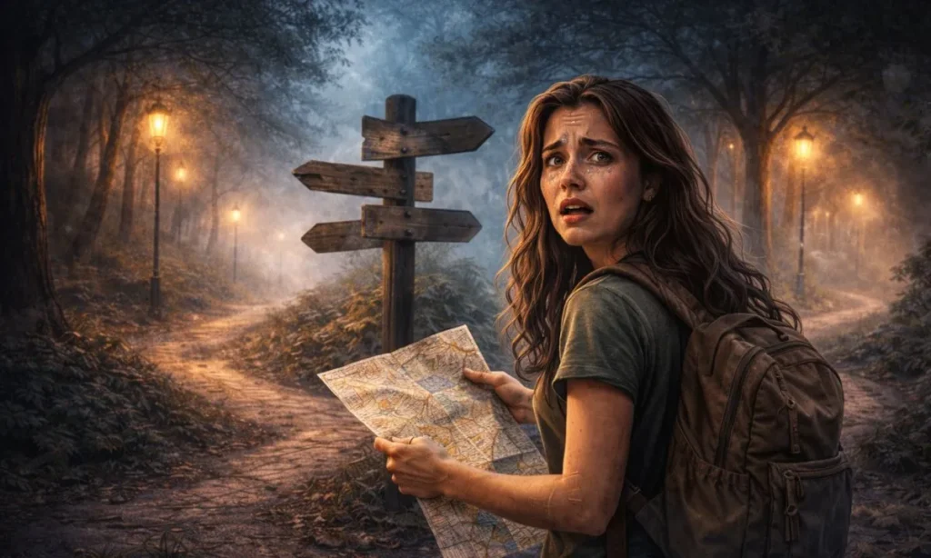 Soñar que te pierdes o no encuentras el camino