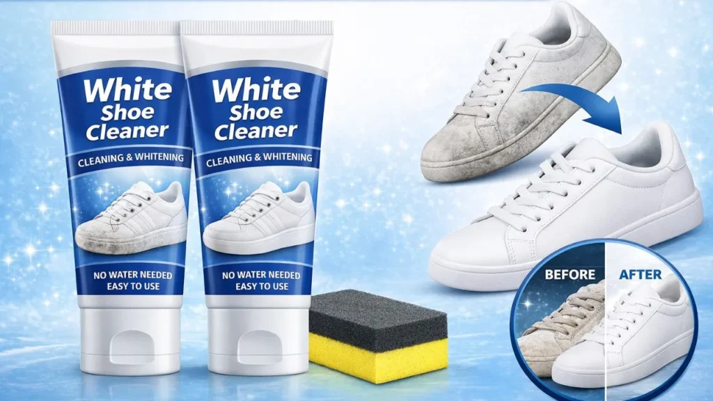 2pcs White Shoe Cleaner Cream