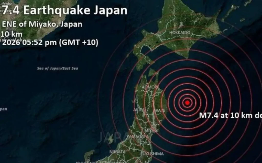 Terremoto en japon