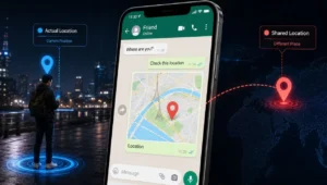 Cómo enviar una ubicación falsa en WhatsApp