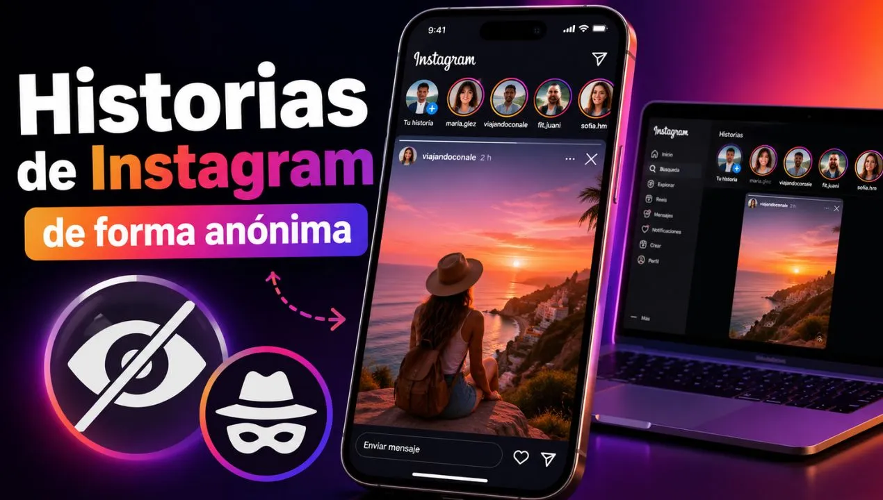 Cómo ver historias de Instagram de forma anónima