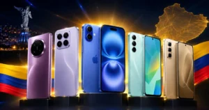 Los 5 celulares más vendidos en Ecuador