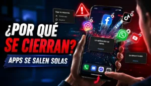 Por qué mi celular me saca de las aplicaciones