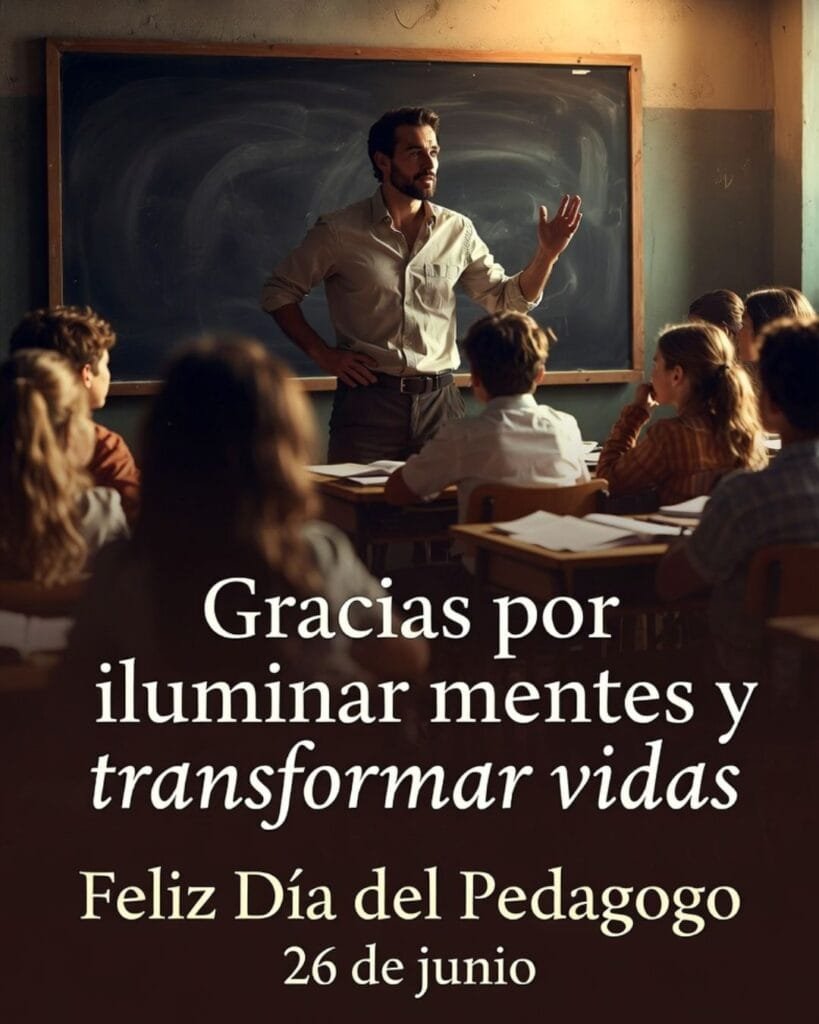 Dia del pedagogo imagen