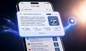 Google Search mostrando una respuesta de inteligencia artificial antes de los resultados tradicionales