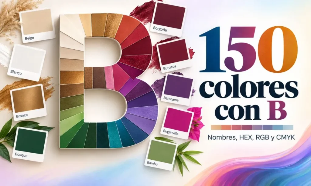 Colores con B