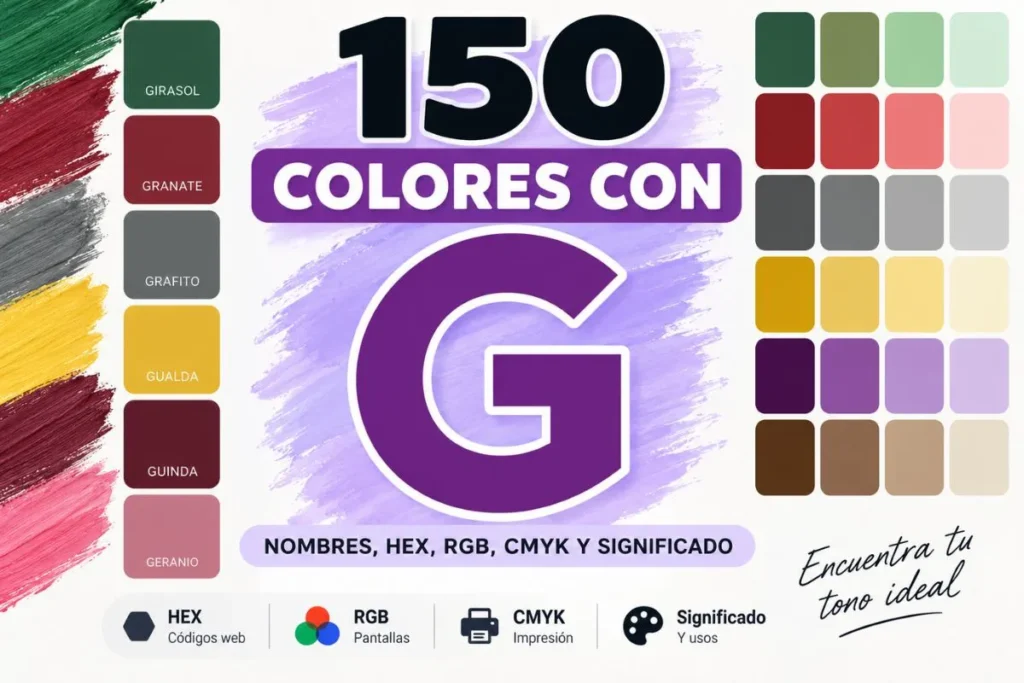Colores con G