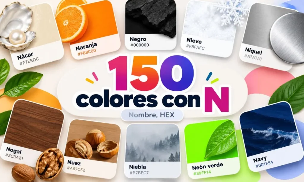 Colores con N