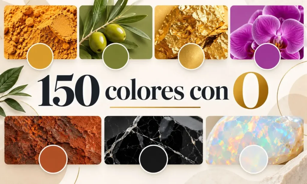 Colores con O