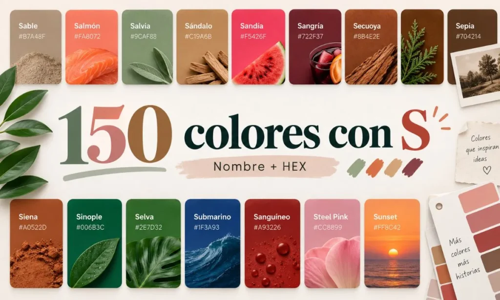 Colores con S