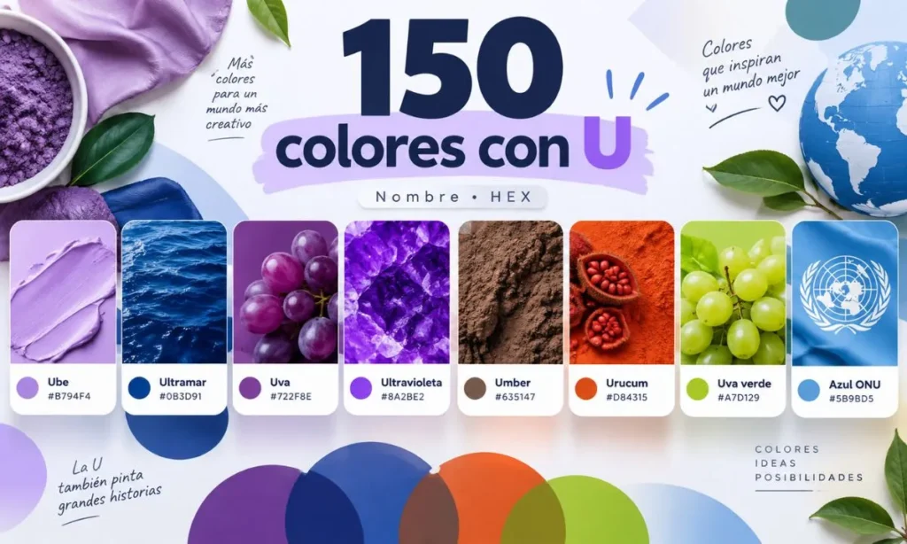 Colores con U