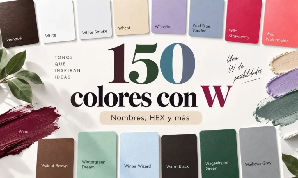Colores con W