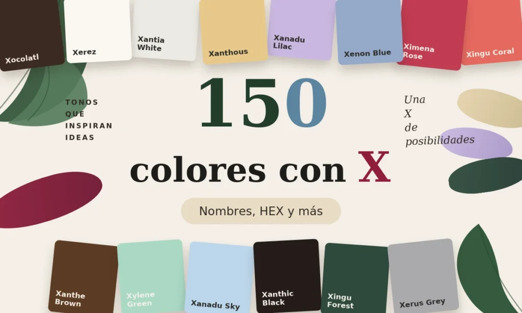 Colores con X