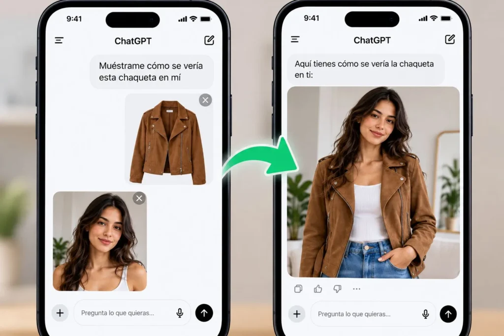 Cómo probarme ropa con ChatGPT