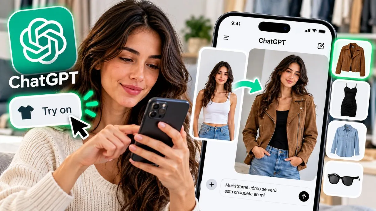 Cómo probarte ropa con ChatGPT