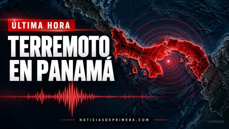 Terremoto en Panamá: reportan magnitud 7,6 y Ecuador cancela la alerta de tsunami