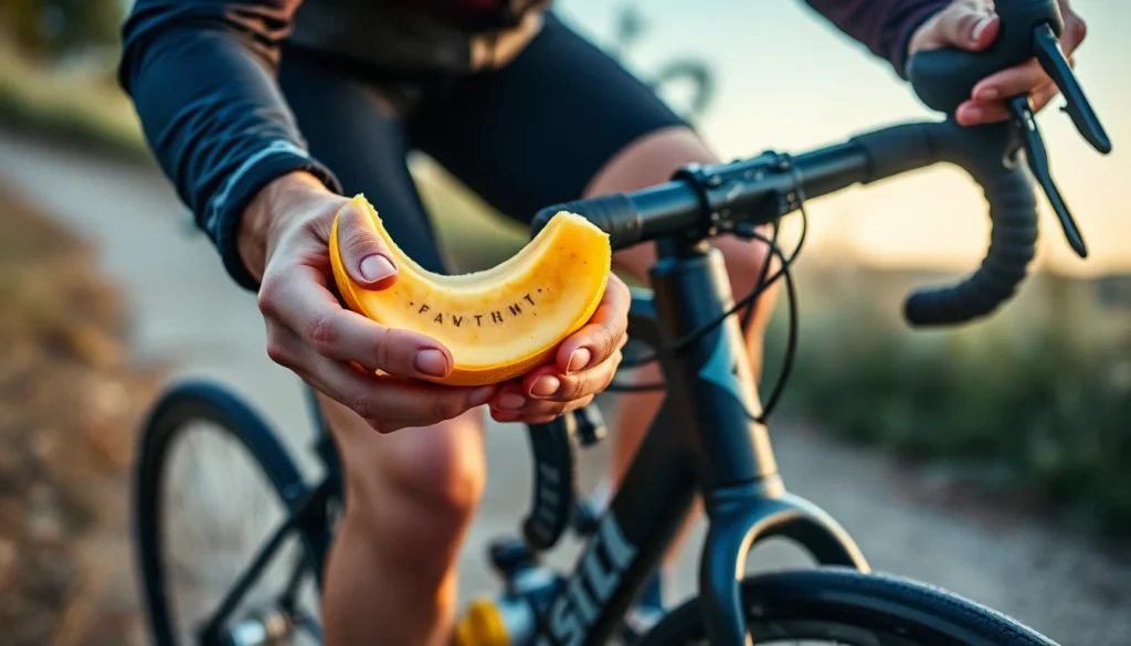 Sandía o plátano después de montar en bici: cuál ayuda más a recuperarse